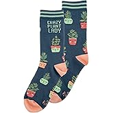 Karma Women's Crew, Plants, One Size