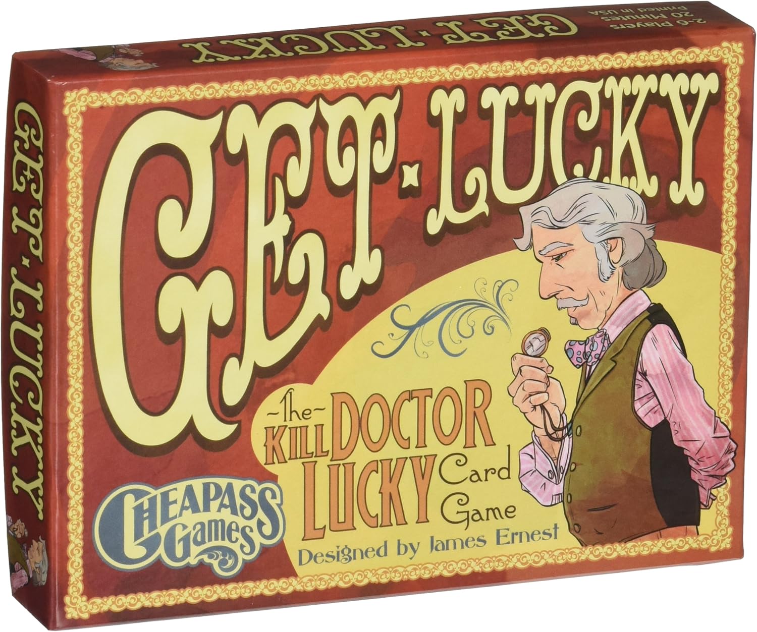 Amazon.com: Get Lucky:The Kill Doctor Lucky Card Game: Toys & Games