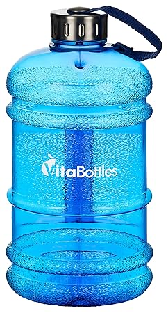 VitaBottles 2.2 l, 2200ml XXL Fitness-Trinkflasche BPA-frei, DEHP-frei