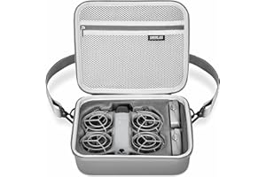 STARTRC Neo 2 Case,Portable PU Shoulder/Hand Bag for DJI Neo 2 Drone and Batteries Accessories