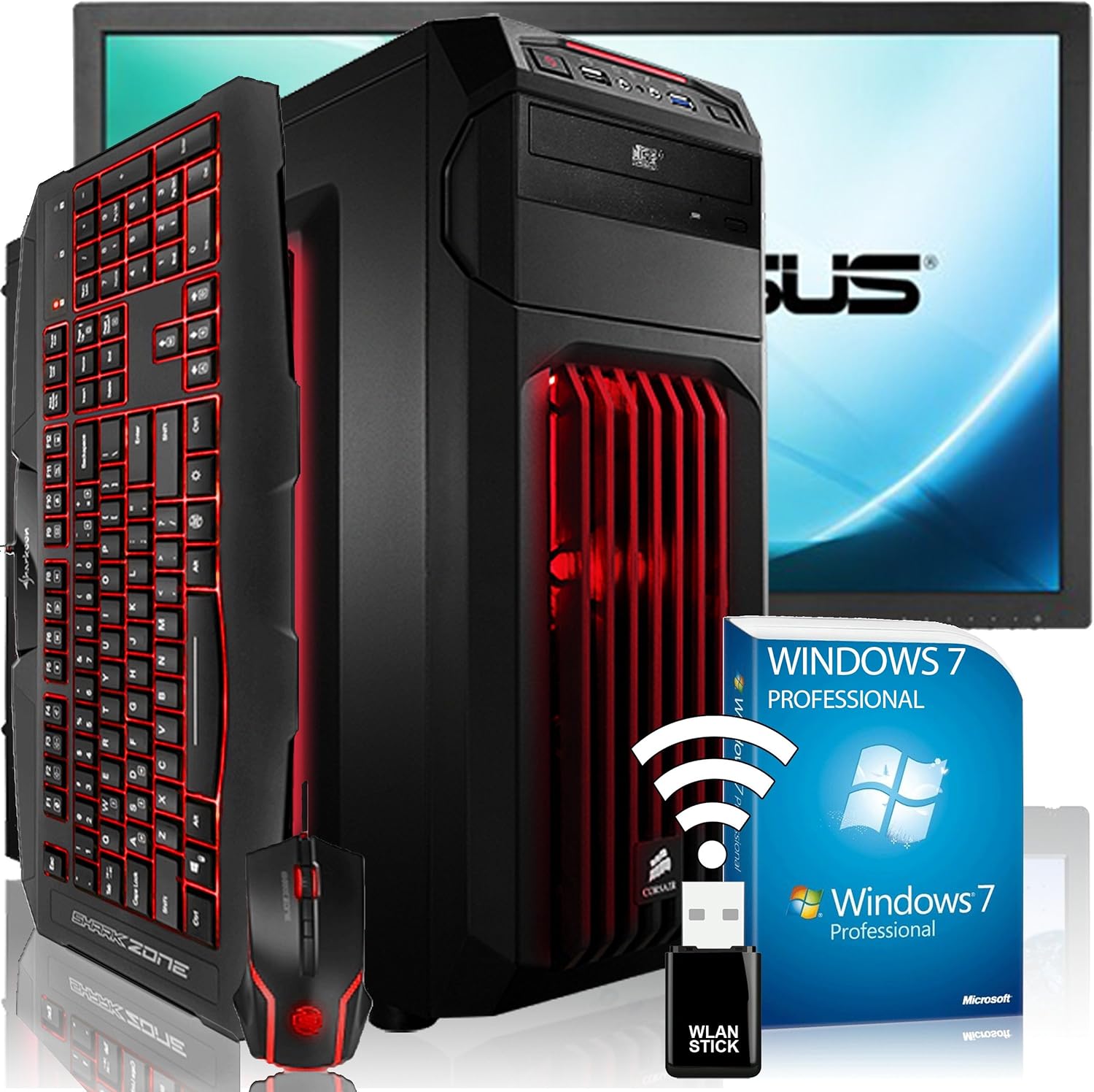 AGANDO HighEnd Gaming PCKomplettpaket Intel Core i7 Amazon.de