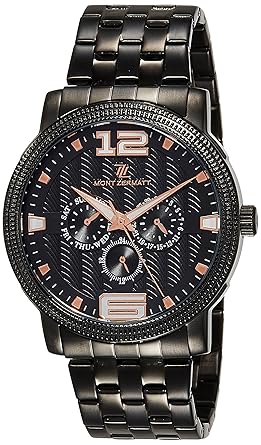 Analog Black Dial Mens Watch - MZ11503 BM Rose