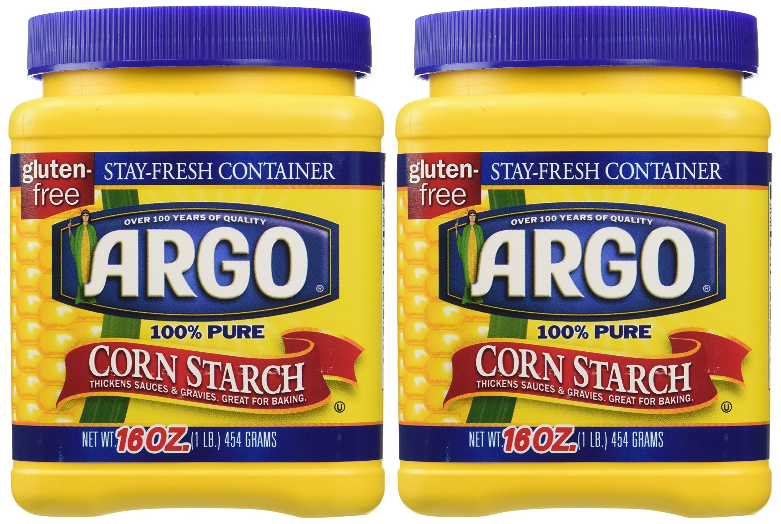 Argo 100 Pure Corn Starch, 16 Oz, Pack of 2 Buy Online in United Arab
