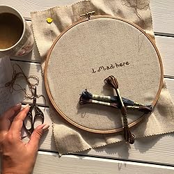 Nurge Premium Quality 16 mm Wood Embroidery