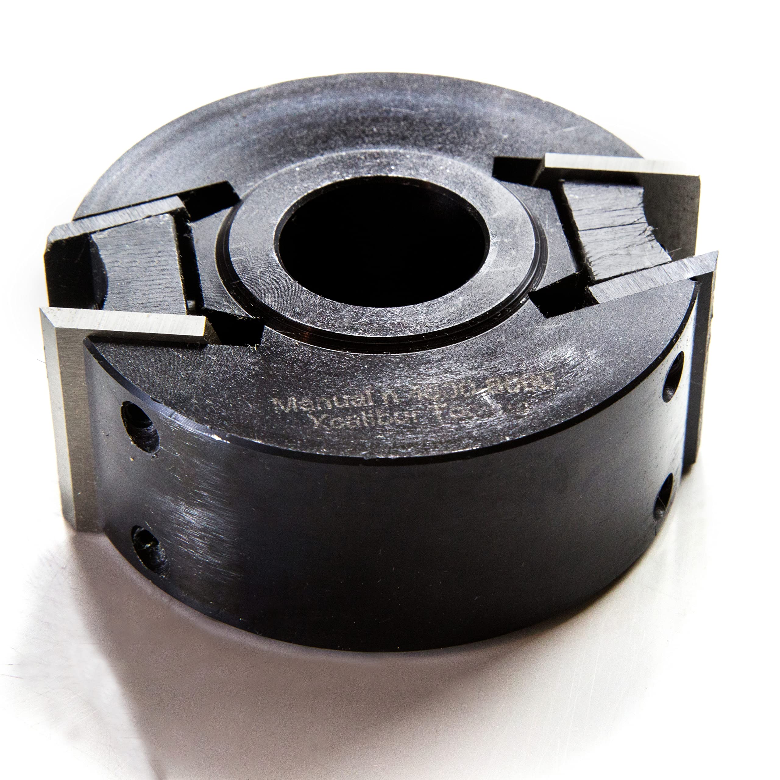 Euro Profile Spindle Moulder Cutter Block 120mm Dia X 40mm Wide and 31.75mm (1 1/4 inch) Bore Made by Xcalibur Tooling Compatible with All 40mm Euro Pattern Cutters