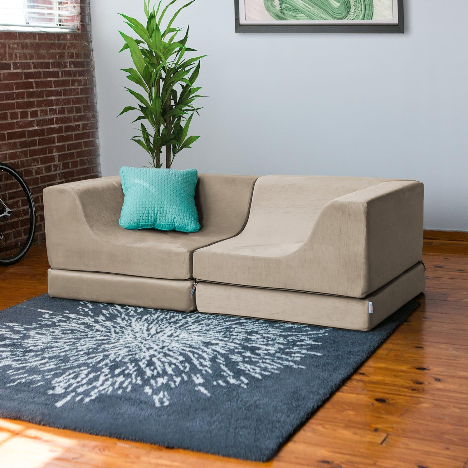 Jaxx Bohemian Modular Living Room Set & Sectional Seating