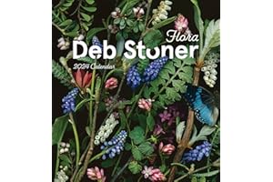 Deb Stoner: Flora 2024 Wall Calendar