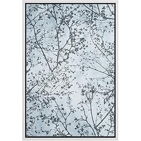 SIGNWIN Framed Canvas Wall Art Birds on Tree...