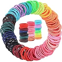 Baby Girl Hair Ties, EleMirsa 420pcs Small Hair Ties Togo