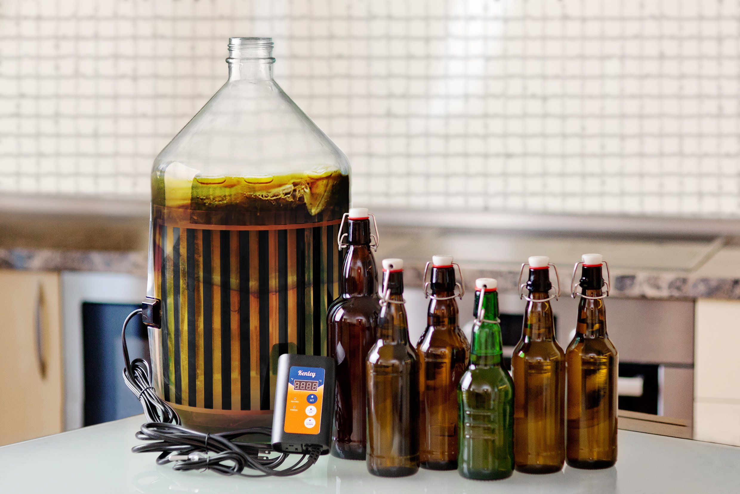 Kenley Fermentation Carboy Heater with Thermostat Kombucha Heating