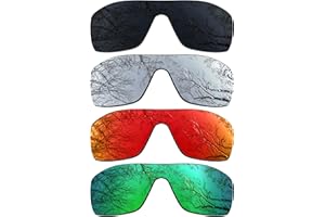 ToughAsNails Set of 4 Polarized Replacement Lenses for Oakley Batwolf OO9101 Pack-BSFE2
