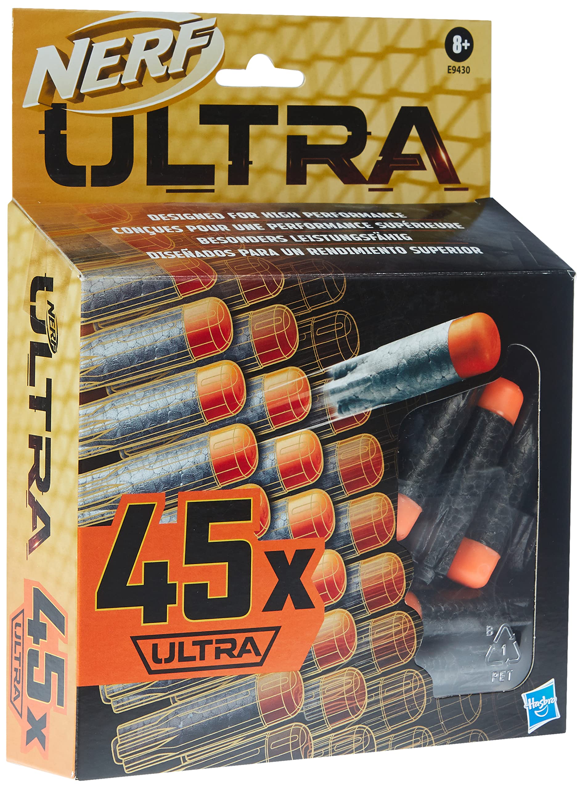 NERF Compatible - Ultra 45 Dart Refill (E9430), E9430EU4