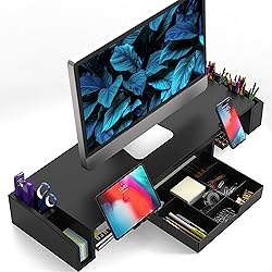 Simple Houseware Desk Dual Monitor Stand Riser with