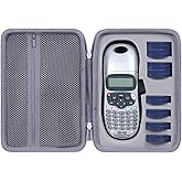 co2CREA Hard Case Compatible with DYMO LetraTag 100H / LT-100H / LT-100H Plus Handheld Label Maker and Label Tapes (Grey Case)
