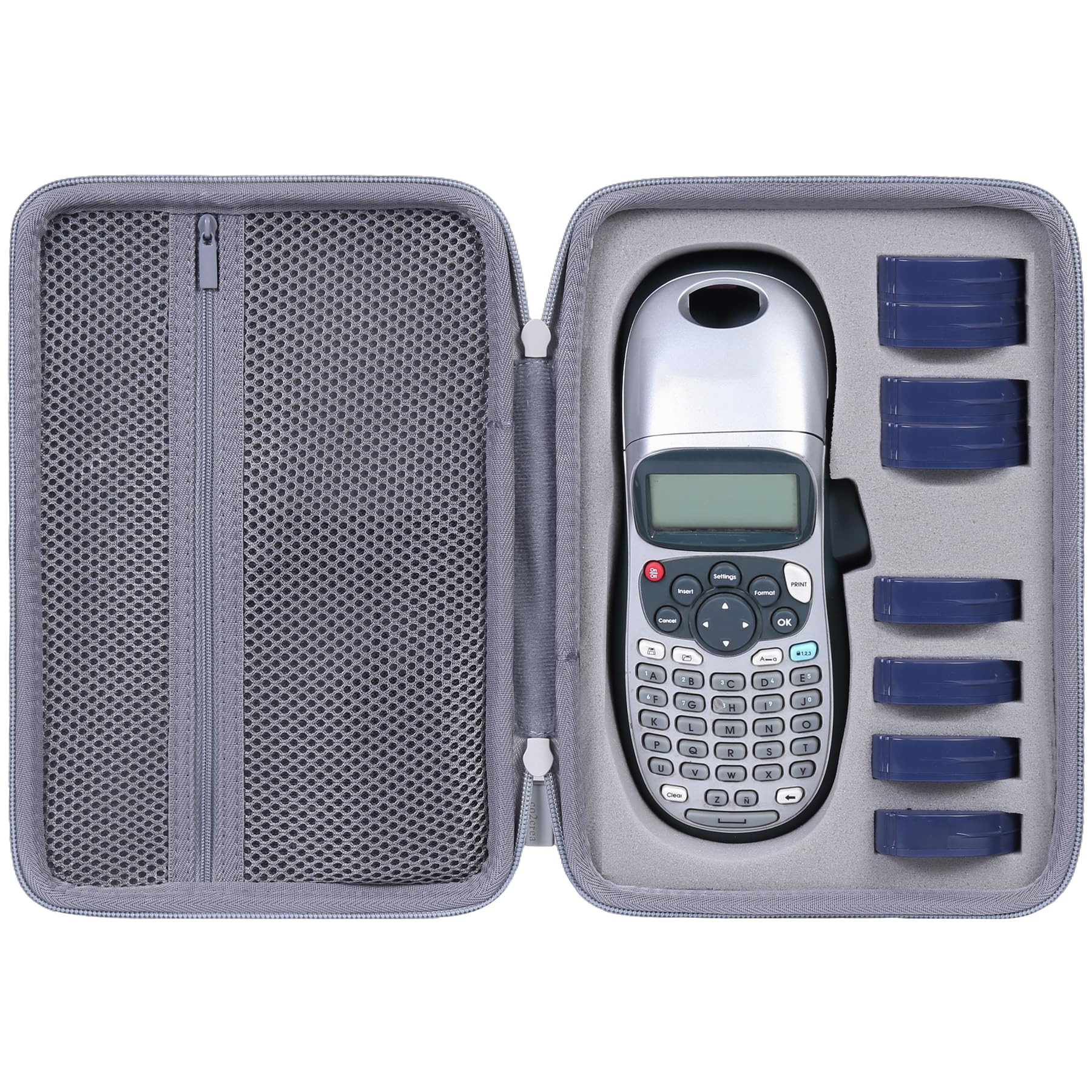co2CREA Storage Carrying Travel Case for Dymo LetraTag LT-100H / LT-100H Plus Handheld Label Maker,Fits Dymo LetraTag Plastic Label Tape, Case Only