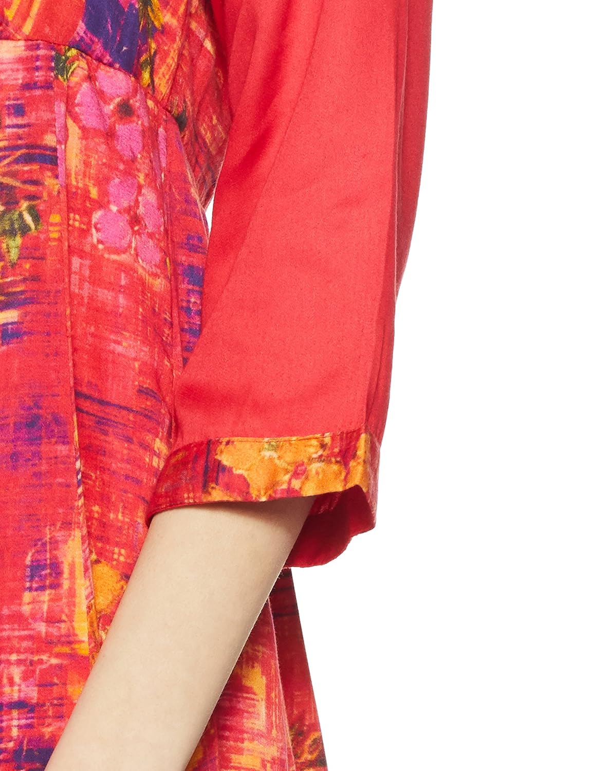 biba women's asymmetrical hemline salwar suit