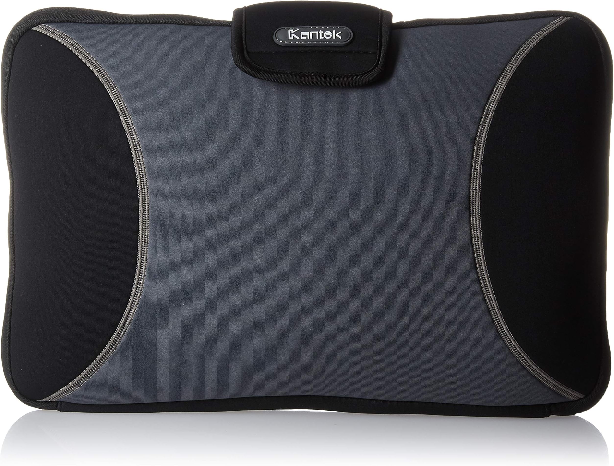 Kantek Neoprene Laptop Bag for Laptops up to 15.4" black/grey 15.6 Inch Computer