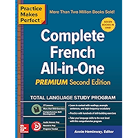 Practice Makes Perfect: Complete French All-in-One, Premium Second Edition (French Edition) book cover