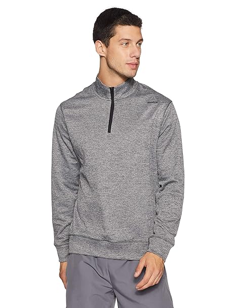 sudadera reebok hombre gris