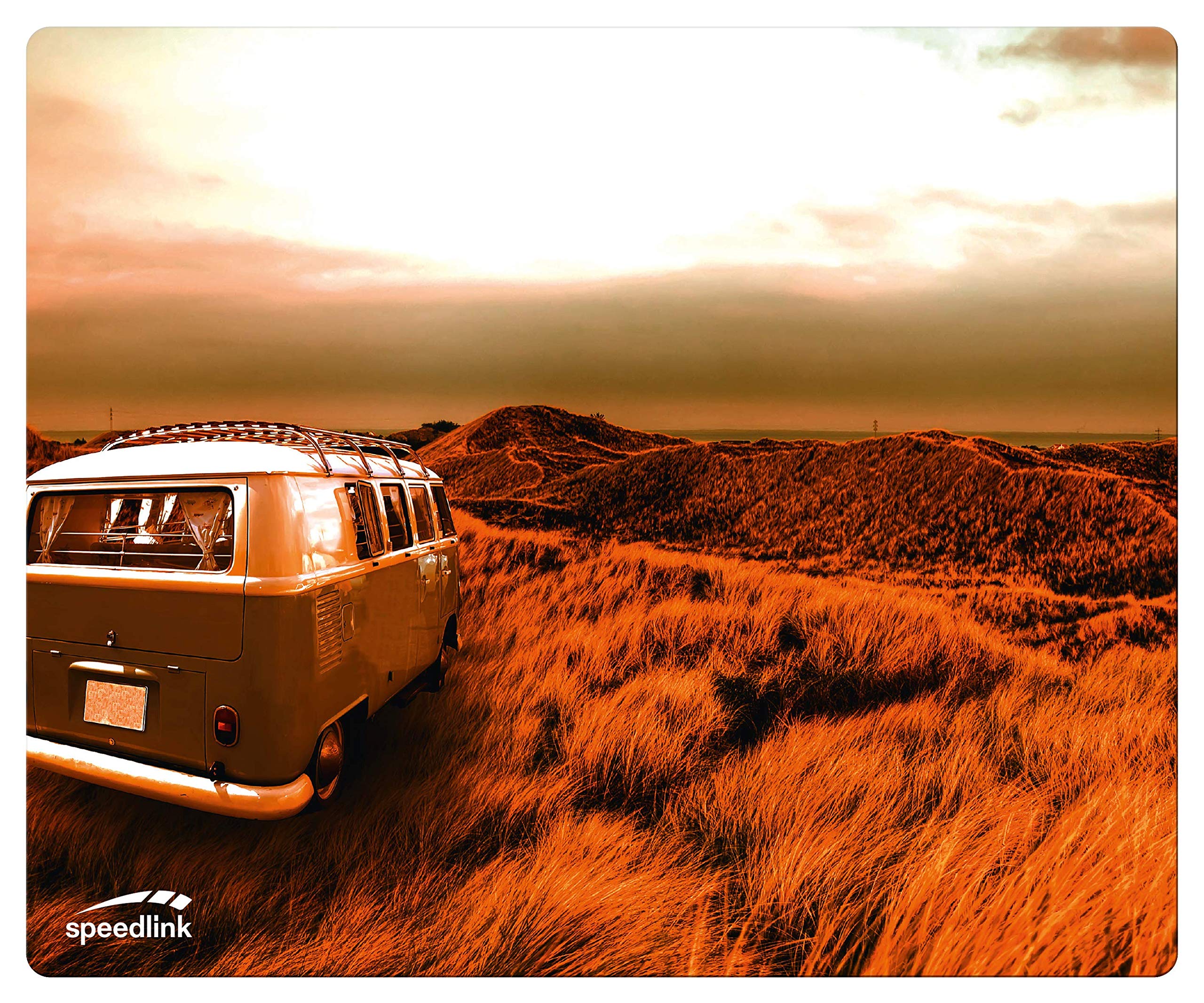 Speedlink SILK Mousepad - mousepad with soft textile surface, anti-static finish and the perfect glide, Bus