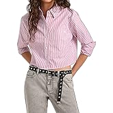 Michael Kors Womens Cropped Oxford Shirt