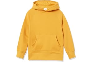 Amazon Essentials Boys and Toddlers' Fleece Pullover Hoodie Sweatshirts