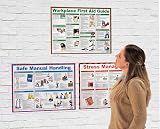 Safety First Aid Group Workplace Poster - Laminated 59x42cm Guide view 4