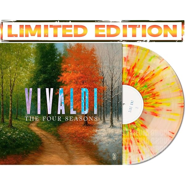 Colored Vinyl Antonio Vivaldi - The Four Seasons | Amazon.com.br