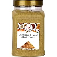 TAJ Premium Indian Coriander Powder, Dhania Powder, Ground Coriander, (4-Pound Jar)