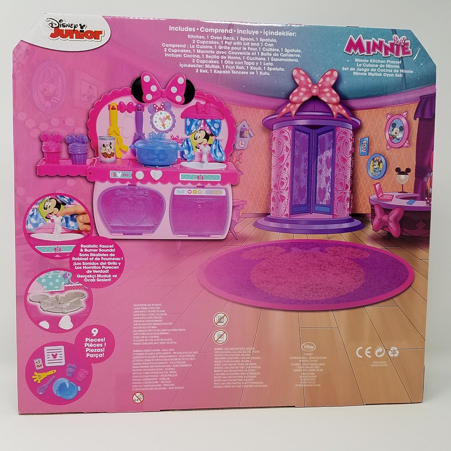 set de juego cocina minnie disney collection