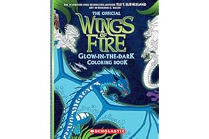 Wings of Fire Glow-in-the-Dark Coloring Book (Media tie-in)