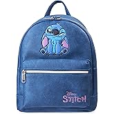 Disney Stitch Backpack for Girls Teens Women with Double Straps Daypack Backpacks for School Travel Trip Park Gifts for Girls (Blue Stitch)