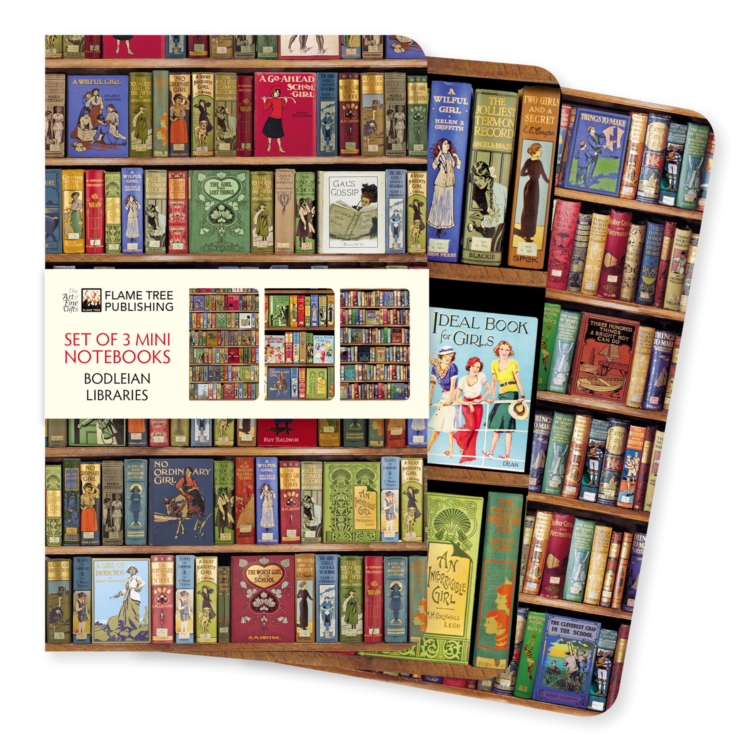 Bodleian Libraries Set of 3 Mini Notebooks (Mini Notebook Collections)