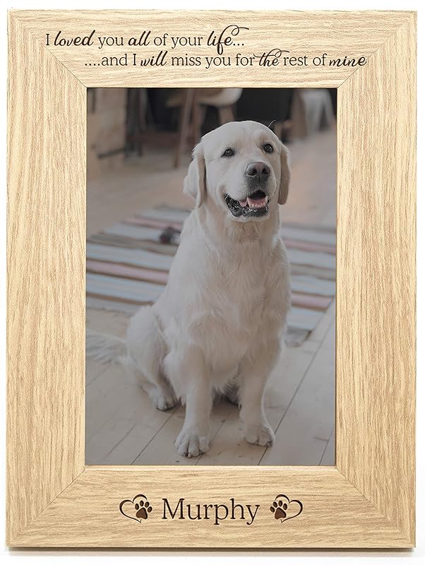 Personalised Dog Photo Frame Amazon.co.uk Handmade