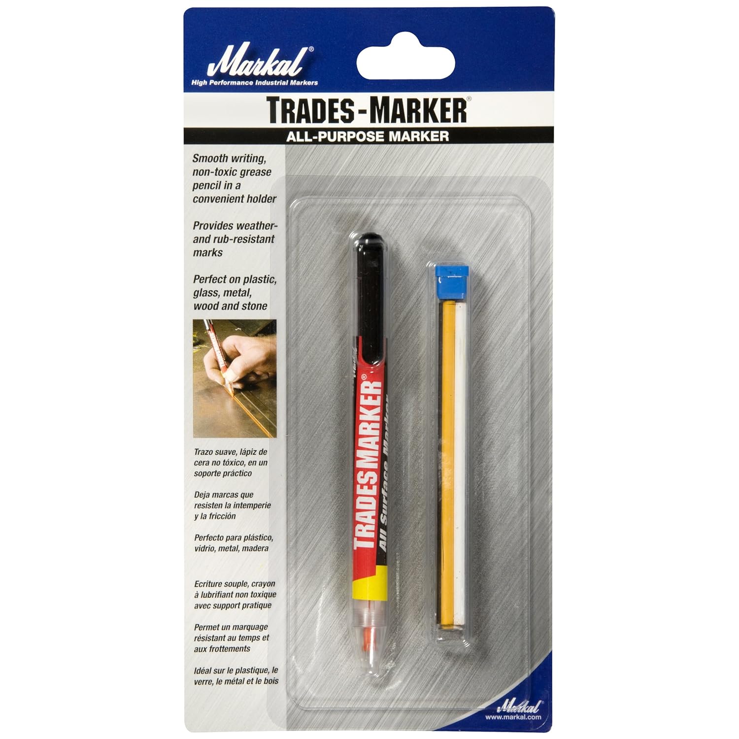 Markal 96000 Trades Marker 5 Assorted Colors and Holder Amazon.ca