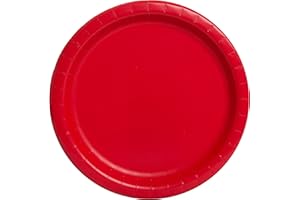 Red Dinner Plates, 16ct