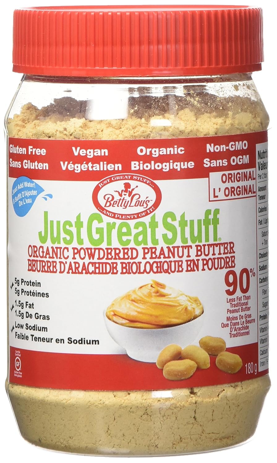 Download Powdered Peanut Spread Jar : Just Great Stuff Peanut Butter Organic Chocolate Powdered Peanut ...