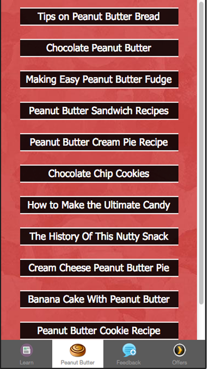 Peanut Butter Recipes - Chocolate Chip Cookies