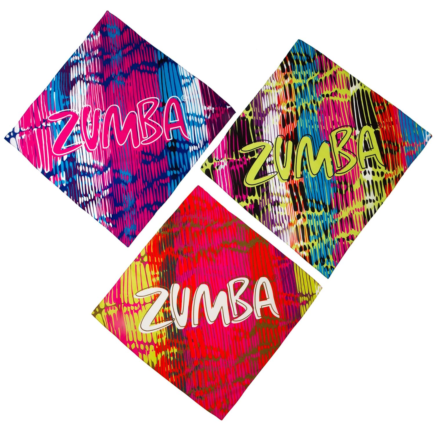 Zumba Fitness Damen Kopfbügel Bandanas, Multicolored, One size
