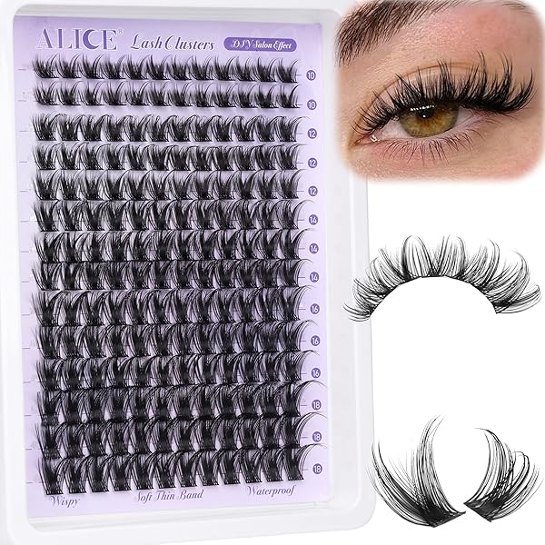Amazon.com: Losha Lash Clusters Kit Manga Eyelash Clusters D
