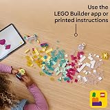 LEGO Classic Magical Transparent Box Colorful Bricks & Keyring Clips view 6