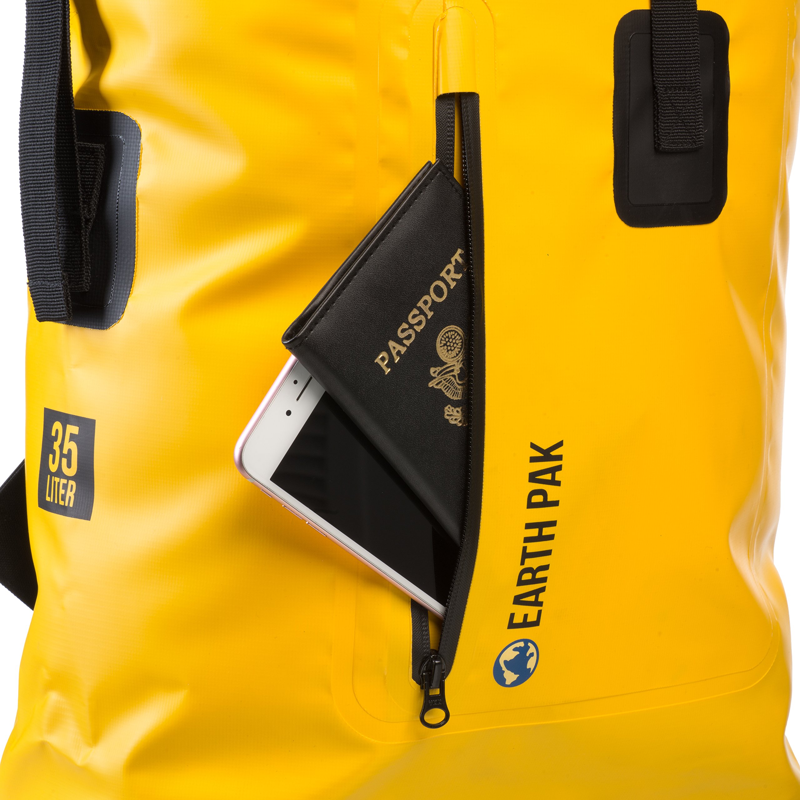 earth pak waterproof backpack 55l