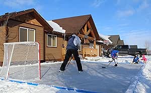 Amazon Com Ice N Go Ez Rink 2 0 Kit 15 X 30 Backyard Ice
