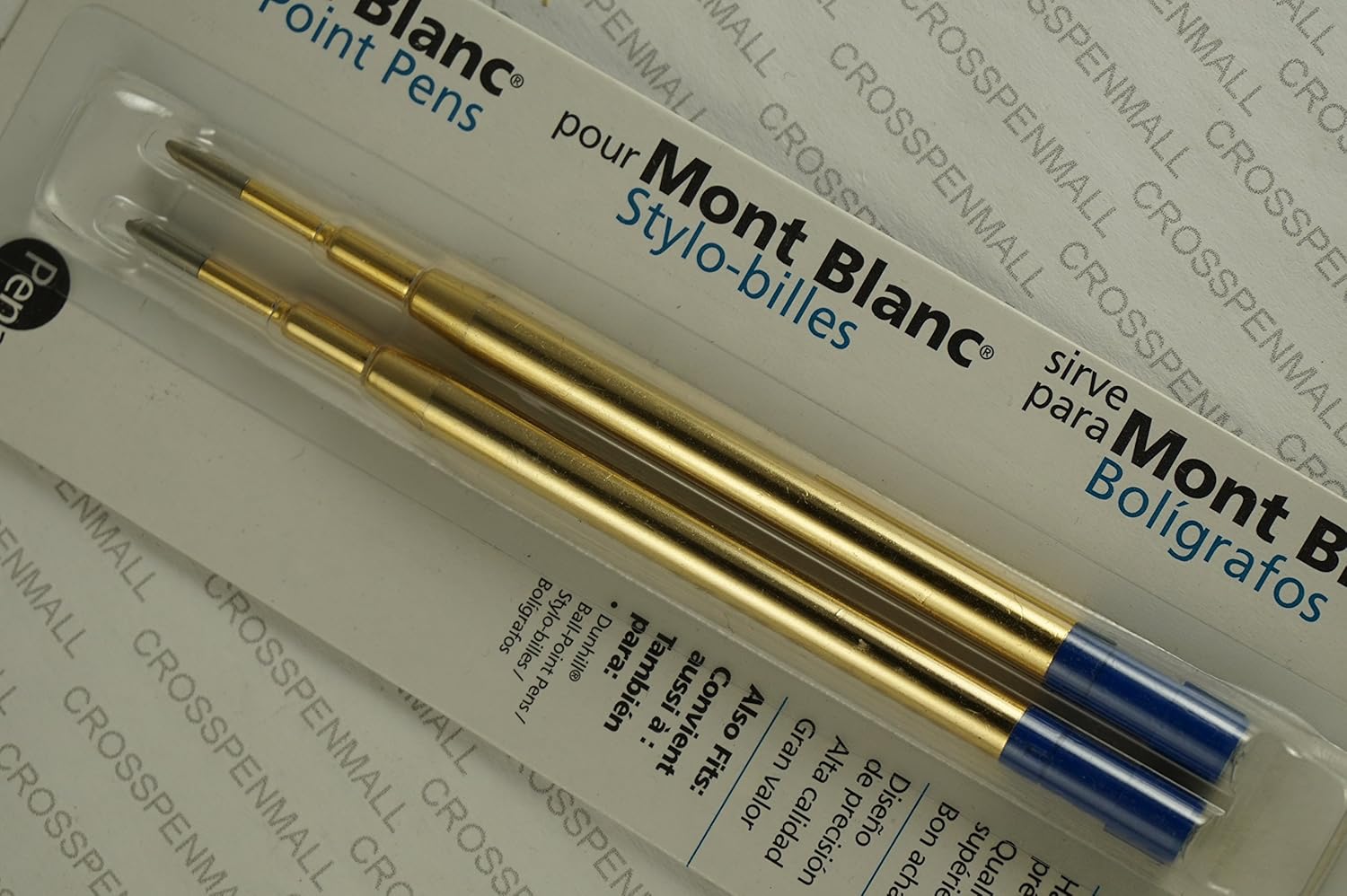 A.T. Cross Refills for Montblanc Ballpoint Pens, Medium