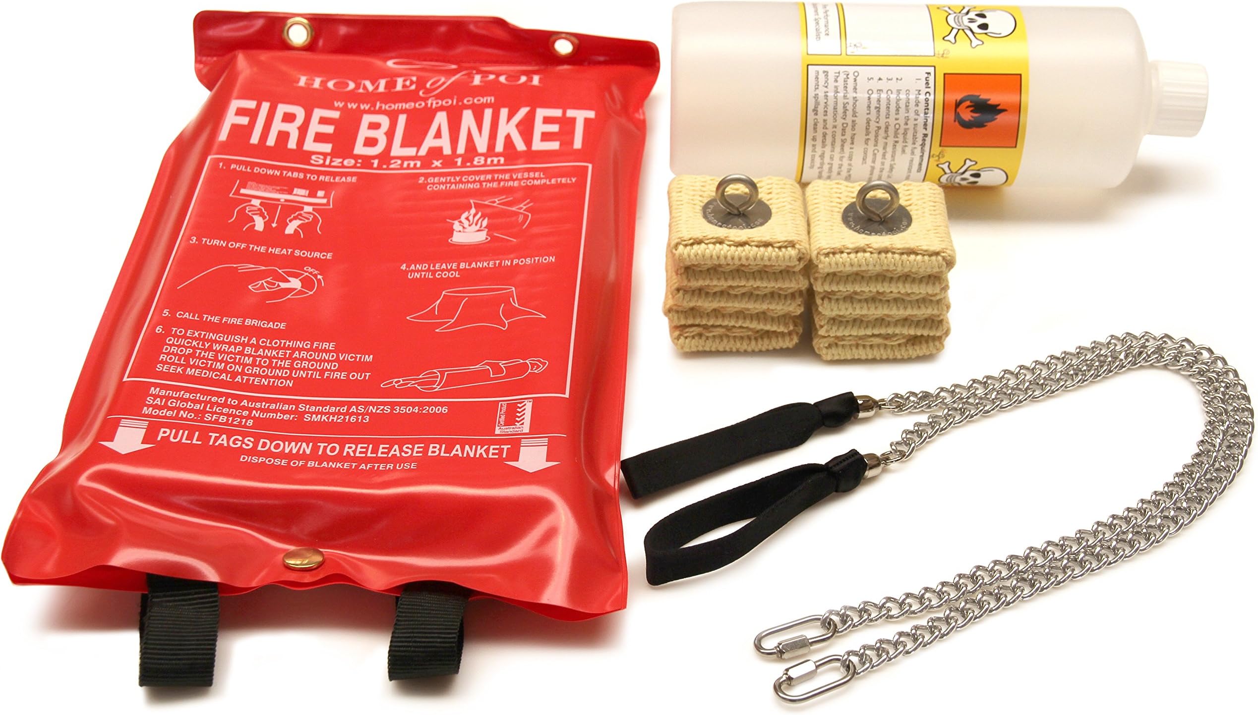Starter Fire Poi kit