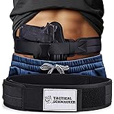 Tactical Schnauzer Concealed Carry Gun Belt | Use Your Own IWB Holster for Secure Retention and Safe Trigger Guard Protection - Concealed Carry for Men & Women