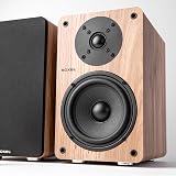 Roxel Onyx Active Bookshelf Speakers 100W RMS HDMI ARC Oak view 3