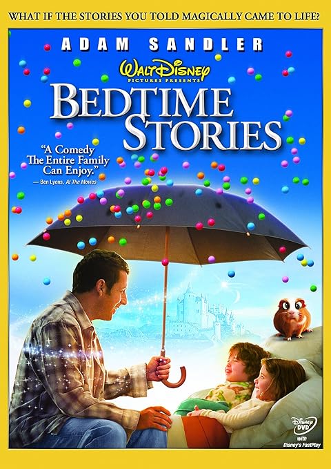 Amazon.com: Bedtime Stories [DVD] [2008]: Adam Sandler, Keri Russell