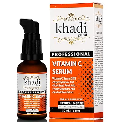 Khadi Global Vitamin C Serum With Vitamin E,Vitamin Jordan | Ubuy