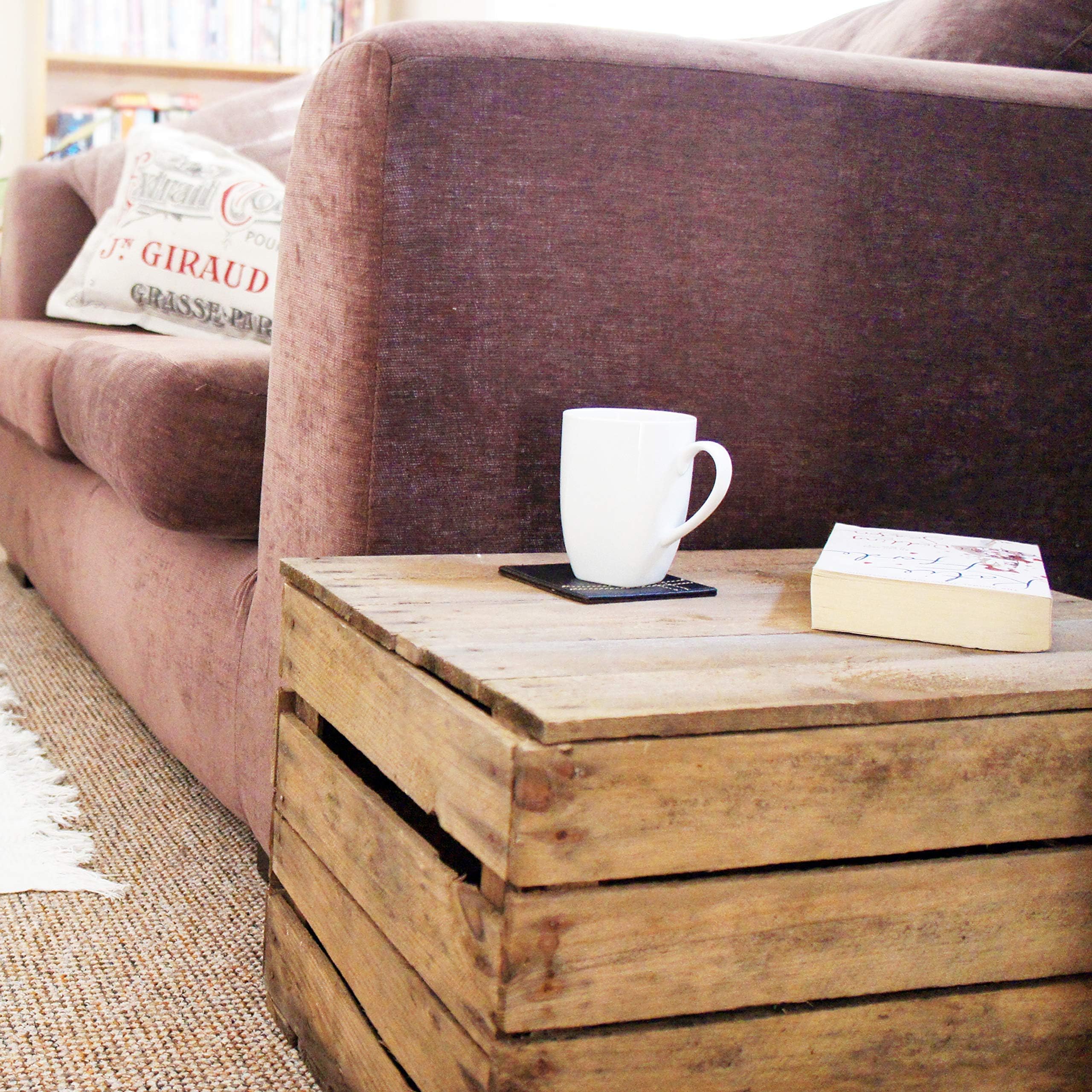 Wooden Storage Box with Lid - Handmade in Kent